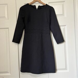 Banana Republic Navy Long Sleeve Dress